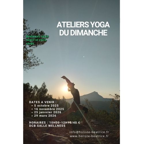 ATELIERS DU DIMANCHE YOGA AYURVEDA SAISON 2025 2026